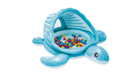 INTEX 48677EP Inflatable Turtle Cove Playland: Paddling Pool or Ball Pit - 86" x 81" x 38"