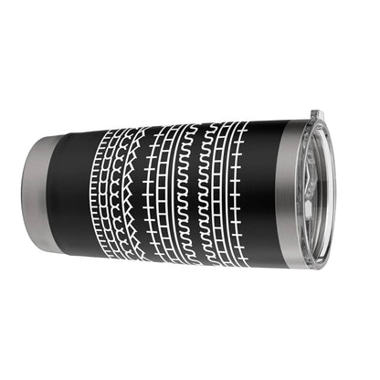 ishenkea 20 Oz Stainless Steel Hidden Message Tumblers，Personalized Tumbler Gifts For Coworker (Black)