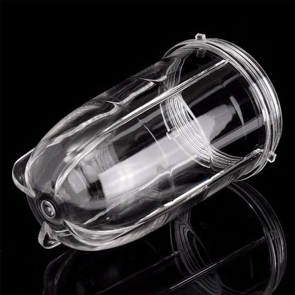 MB1001 16OZ Replacement Cups with Lids Compatible with Magic Bullet 250W Blenders Juicer with Brush 3 Packs
