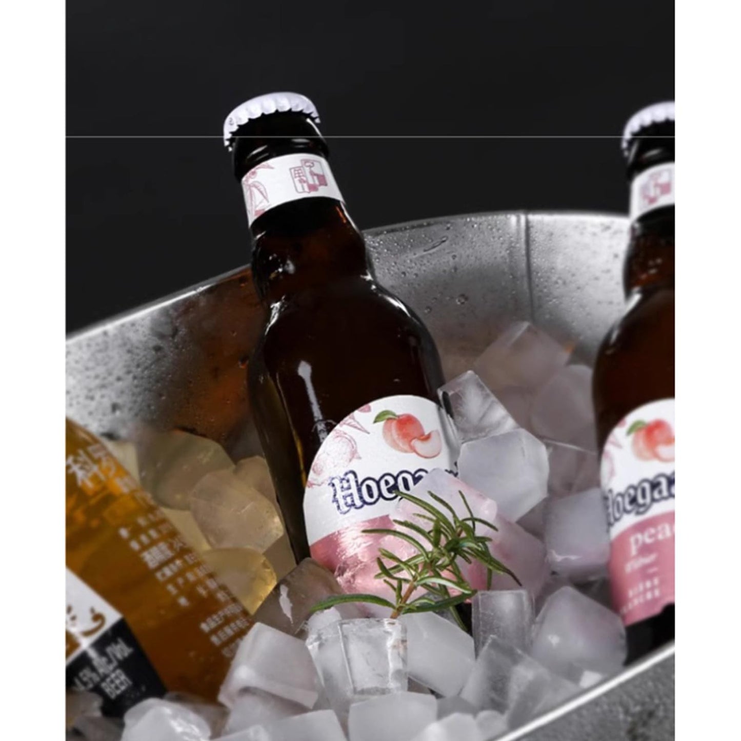 3 Gallon Galvanized Tub Beverage Tubs, Metal Ice Buckets for Cocktail Bar Wine Beer Drink Buckets with Handles Large Tub Ice Bucket for Parties (Silvery)