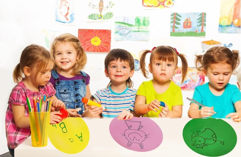 24 Pack 12 inch Color Dry Wipe dot Circle Removable Dry Erase Circles, whiteboard Marking Vinyl Sticker dot Wall Decal Wall Decal School Classroom Student Table (Apple)
