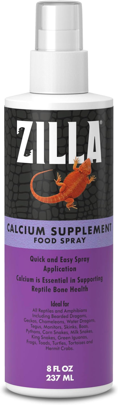 Zilla Calcium Supplement Spray 8 oz.