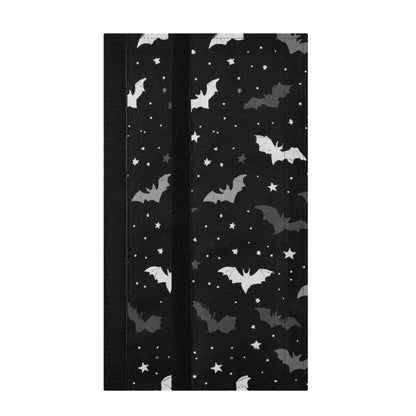 Caikeny Refrigerator Door Handle Covers 2PCS Bat Black Kitchen Appliance Handles Protector Gloves Door Cloth Home Decor for Fridge Oven Dishwasher Microwave