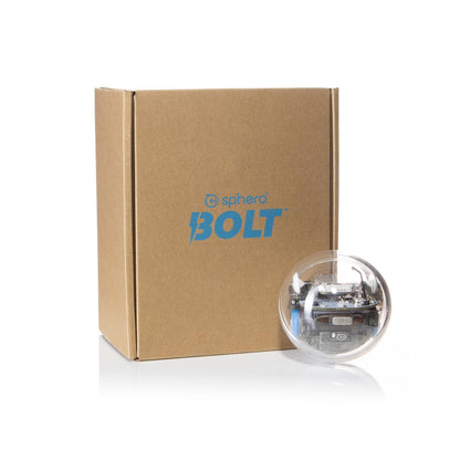 Sphero Bolt – Coding Robot Ball – Beginner to Advanced Programming – Ages 8+ – Learn to Code with Draw, Blocks, Javascript, or Python – Programmable Sensors – LED Matrix – Durable & Waterproof Design