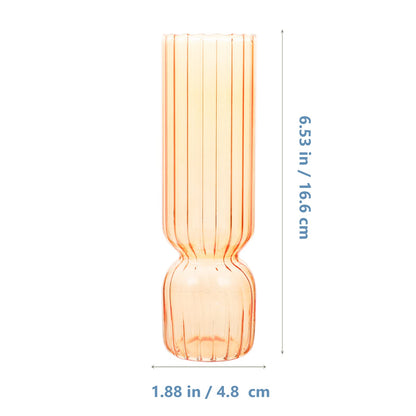 Vase Desk Topper Dried Flower Decoraciones para Salas De Casa Water Wedding Tabletop Centerpiece Decor for Home Flower Holder Plant Terrarium Glass Unique Retro Bottle Office