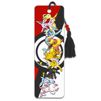 Pokemon Bookmark Set - 3 Pc Bundle with Pokemon Book Marks for Kids Teens Adults with Pokemon Cards | Pokemon School Supplies for Boys Girls