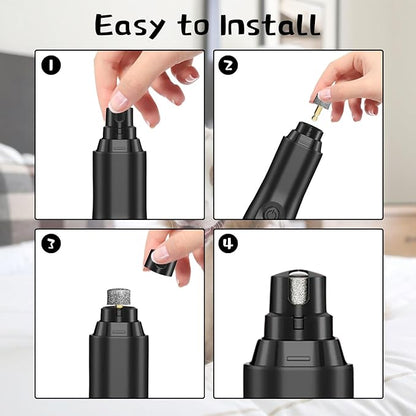 5Pcs Dog Nail Grinder Diamond Tip Replacement Heads Replaceable Paws Dog Claw Grinder Bits Pet Paws Grooming Accessories
