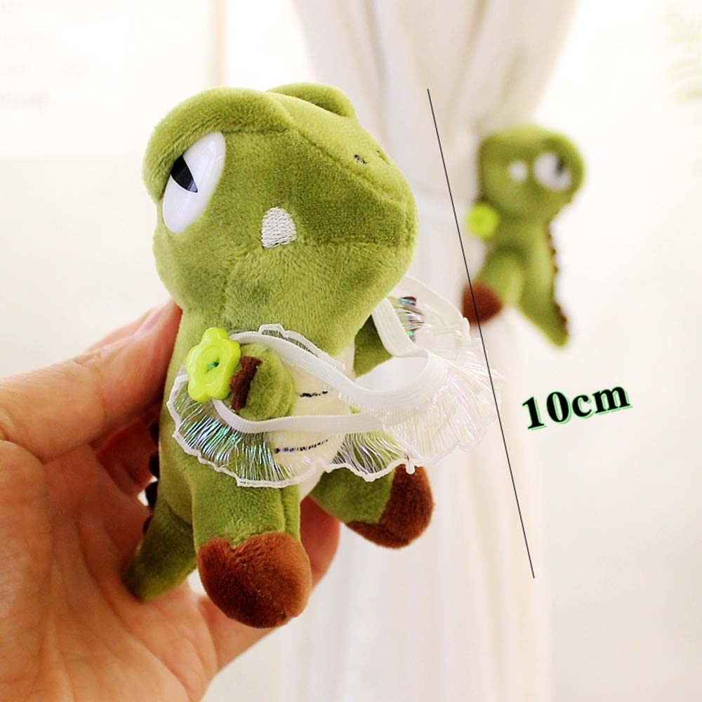 Cciphy 1 Pair Cartoon Dinosaur Curtain Holdbacks Cute Tiebacks Animal Holders Window Accessories for Children Nursery Curtain Decoration (Dinosaur)