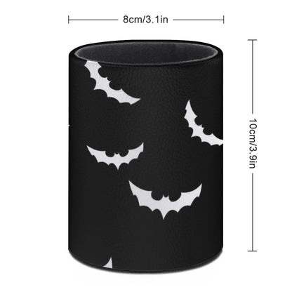 XUWU Halloween Bat Pen Holder Pencil Cup for Desk Organizer