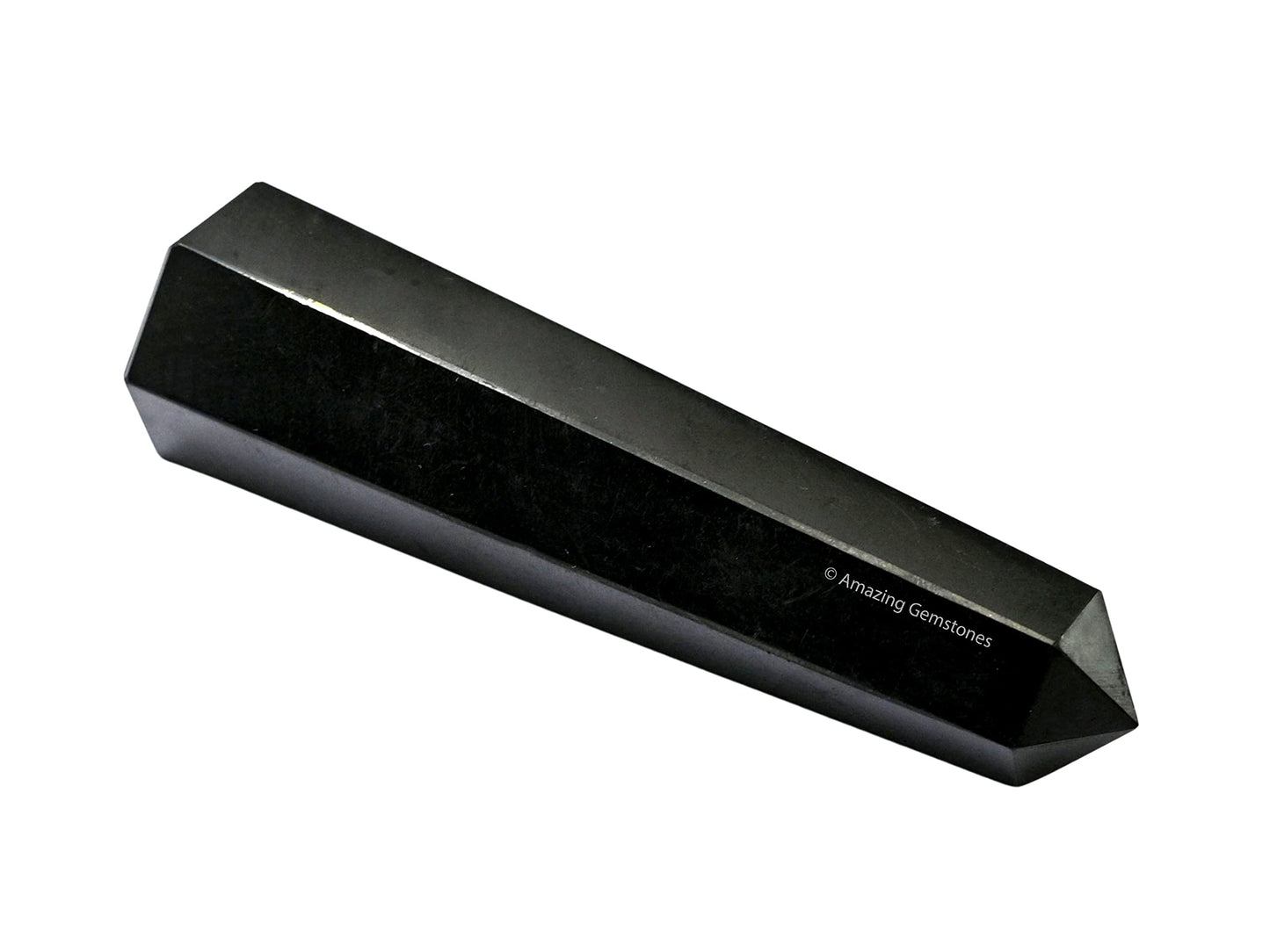 Amazing Gemstone Shungite Crystal Towers - Natural Healing Crystal Point Obelisk for Reiki Healing and Crystal Grid (3" to 4" INCH)