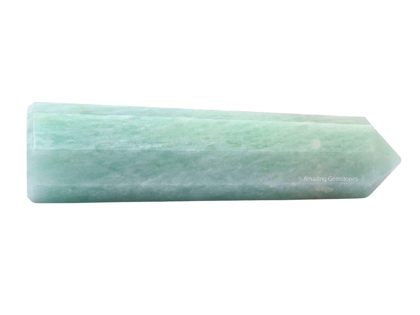 Amazing Gemstone Amazonite Crystal Towers ~ Natural Healing Crystal Point Obelisk for Reiki Healing and Crystal Grid (3" to 4" INCH)