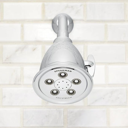 Speakman, Polished Chrome S-2005-HB-E2 Hotel Anystream 2.0 GPM Adjustable Shower Head
