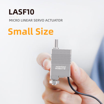 High Precision Micro Linear Servo Actuator with Force Control Sensor,Stroke 10mm,Force 7lbs(31.5N), Speed 62mm/s | for Robotics,Industrial Automation,Medical and Healthcare Equipment|LASF10-104D