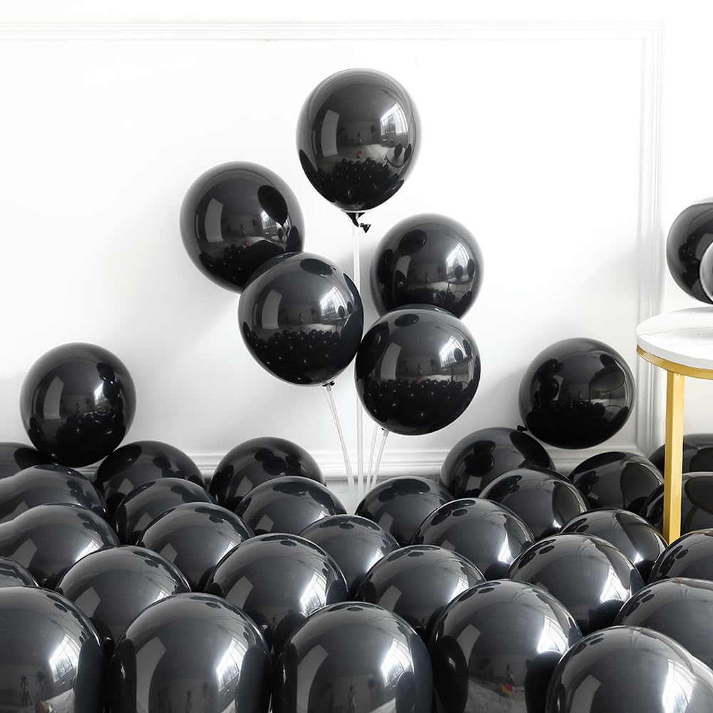 174Pcs Halloween Balloon Garland Arch Kit - Black and Orange Balloon Arch Kit with Spider Eye Explosion Star Balloons for Halloween Spooky One Costume Birthday Party Decorations
