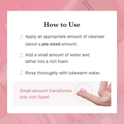 medicube PDRN Marshmallow Whip Cleanser | Face Wash, Cleansing Foam for Pore Care & Uneven Skin Tone | Gentle Daily Deep Cleansing | Hydrating and Nourishing Facial Cleanser | Korean Skincare