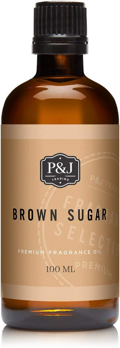 P&J Fragrance Oil Autumn Set | Brown Sugar, Apple, Harvest Spice, Vanilla, Forest Pine, and Snickerdoodle Candle Scents for Candle Making, Freshie, Soap Making Supplies, Diffuser Oil Scents
