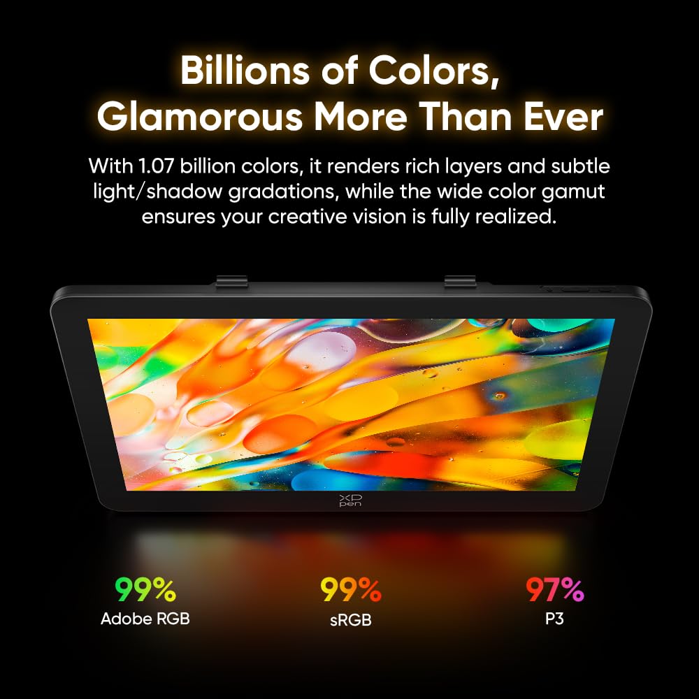 XPPen Artist Pro 27 (Gen 2) Drawing Tablet with Screen | 27Inch 4K 120Hz for Professional Artists, Animators Graphic Designers | Calman Certified Color Accuracy | X3 Pro with Tilt Support