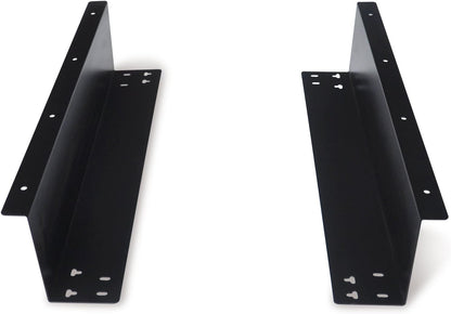Cash Register Money Drawer + Mounting Brackets for Under Counter Installation. Built in Cable to Connect to Printer. Compatible with Square [Receipt Printer Required](Printer Driven)