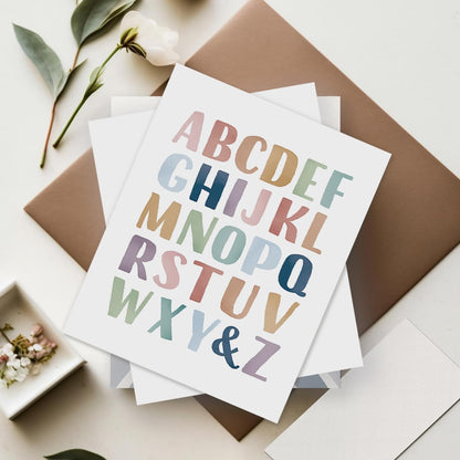 PLKMN Boho Classroom Decor Set of 4, Calming Corner Posters for Playroom, Nursery, Classroom Counseling, 8x10 Inch, Unframed