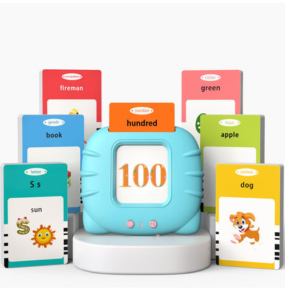 Startcan Talking Flash Cards Toys for Toddlers 3 4 5 6, Learn ABC, Numbers 0-100, Phrases, Objects, Adjectives, and More Dolch Sight Words,280 Cards with 560 Words/Phrases