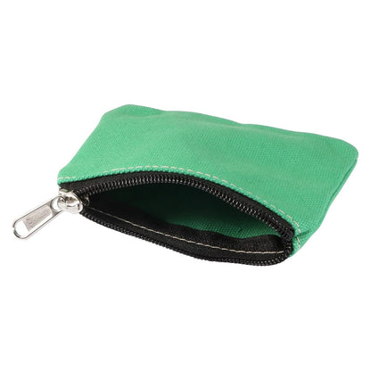 WDCFXY Canvas Coin Purse Set, 3.1 x 5.1 inches, 6 Pack, Assorted Colors