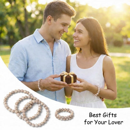 Yochus 60pcs Polish Maifanitum Beads，6mm Healing Power Natural Stone Round Loose Gemstone Beads for Jewelry Making Earring Necklace DIY Crafts