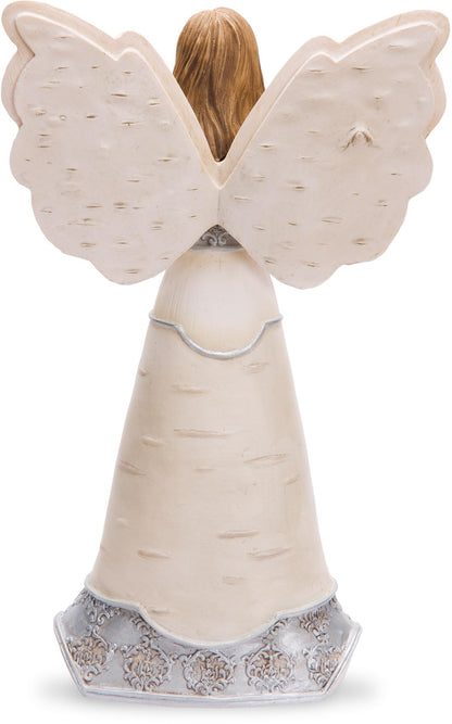 Pavilion Gift Company Elements Daughter Guardian Angel Figurine, 6", Red