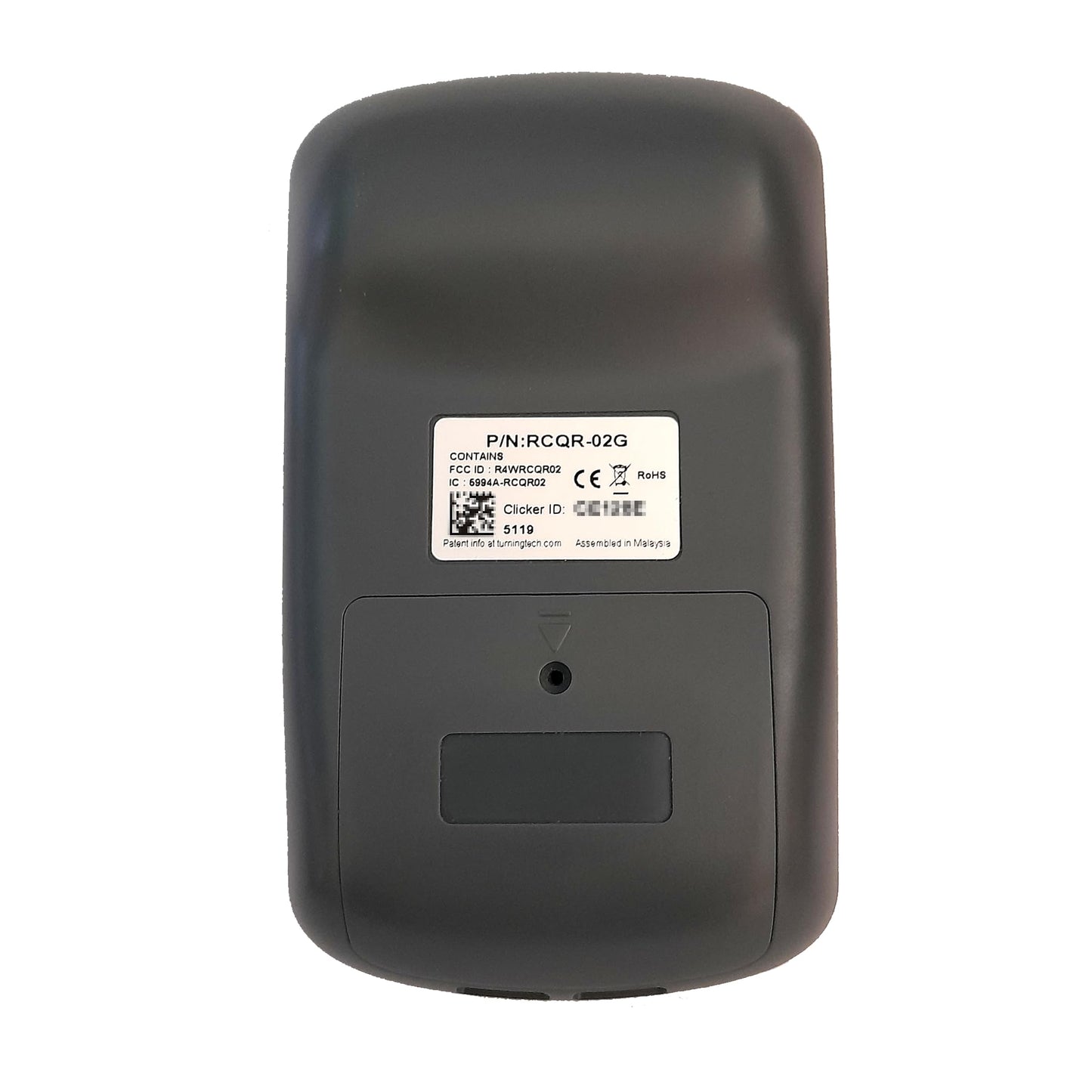 Turning Technologies QT2 Response Card Clicker RCQR-02 | No Subscription Code Included – Can Be Purchased Online if Required by School