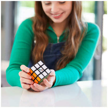 Rubik's Cube, The Original 3x3 Cube, Problem-Solving Brain Teaser, Color-Matching Puzzle, Fidget Toy, Sensory Puzzle, for Ages 8 & Up