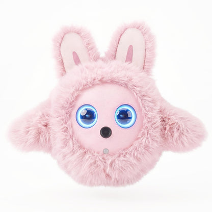 CVCBSER Smart Ai Companion Robot Cute Pet, Desk Robot Voice Chat gpt Emotional Interaction, Richness Expressiveness Ai Pet Robot for Adults Chat (Pink Face)