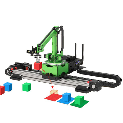 HIWONDER JetMax Pro AI Vision Robot Am Jetson Nano Robot Electric Sliding Rail Kit ROS Open Source with Detailed tutorials and Source Codes
