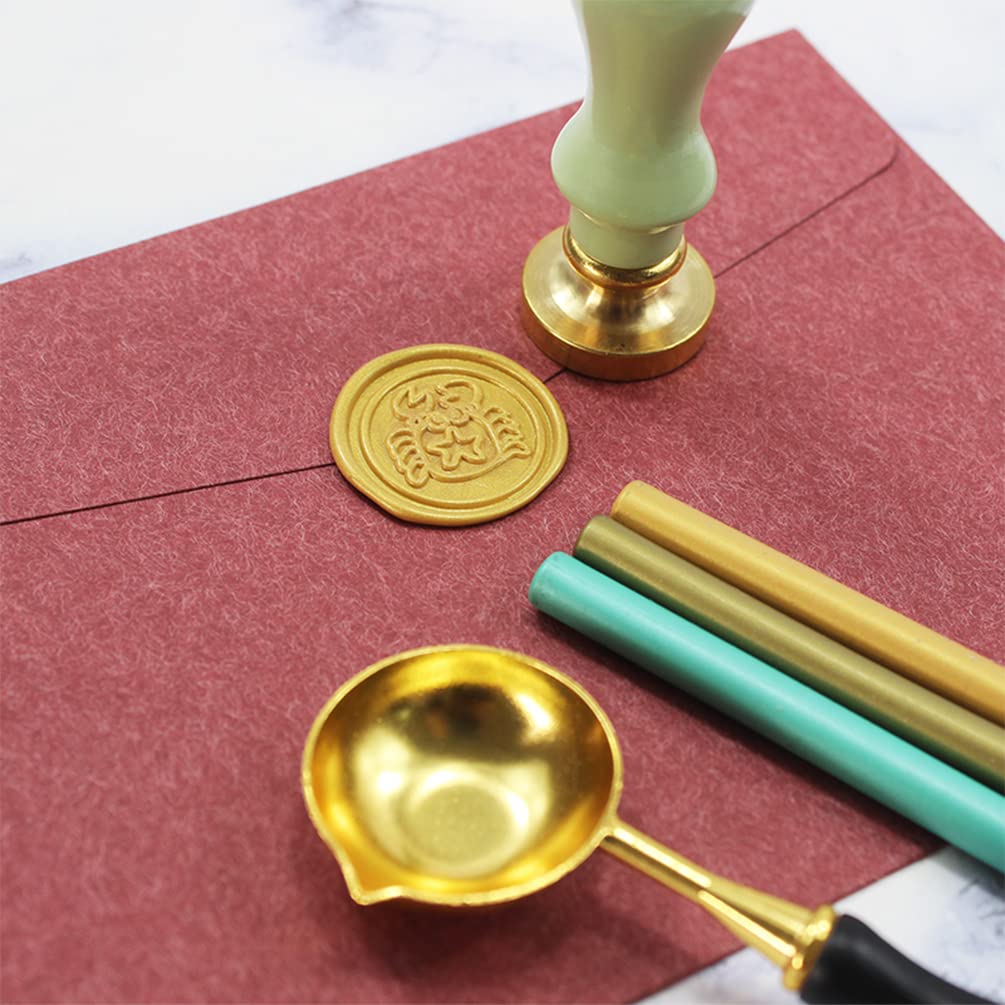 Wax Seal Kits, Wasole 20Pcs Gold Sealing Wax Sticks with 1 Pieces Glue Gun Set for Wax Seal Stamp, Great for Wedding Invitations, Birthday Cards, Envelopes, Gift Wrapping