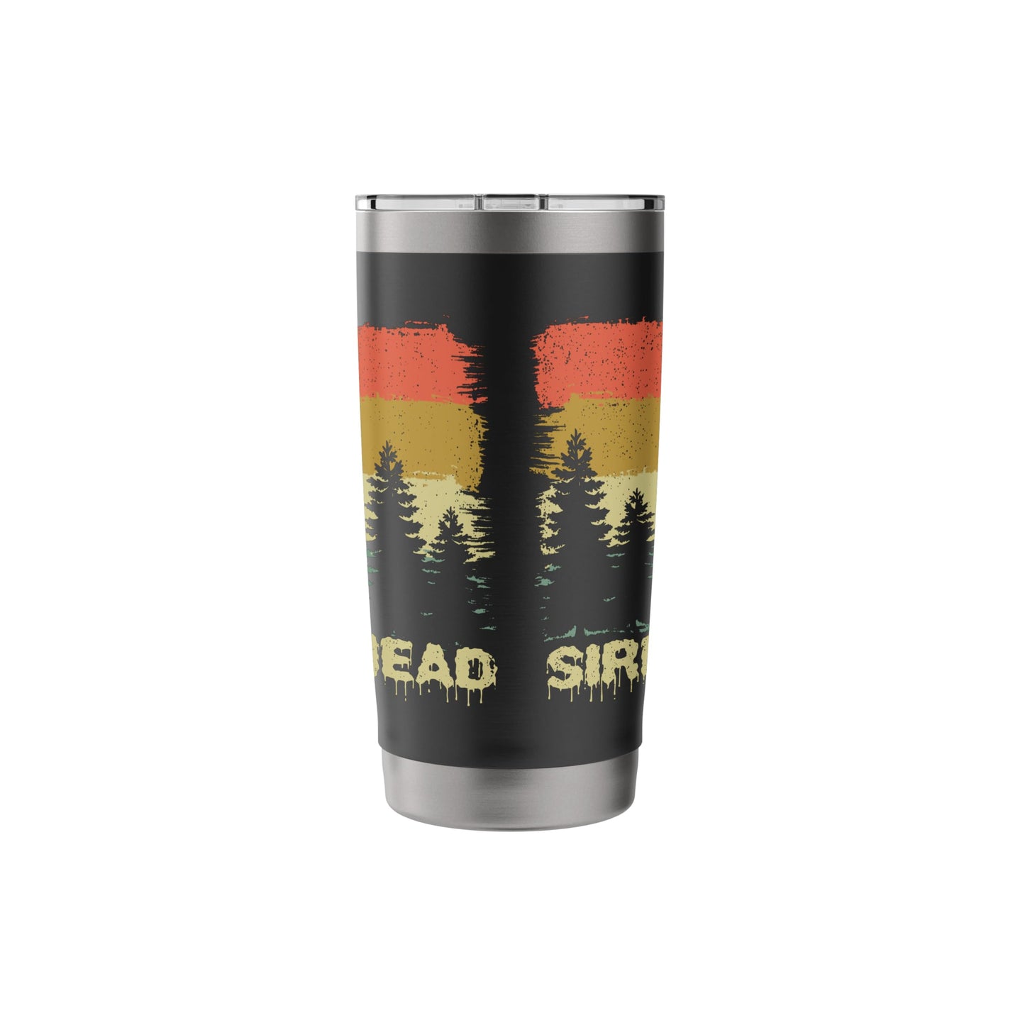 Monster Myth Siren Head Mysterious Creature Creepy Halloween Stainless Steel Insulated Tumbler