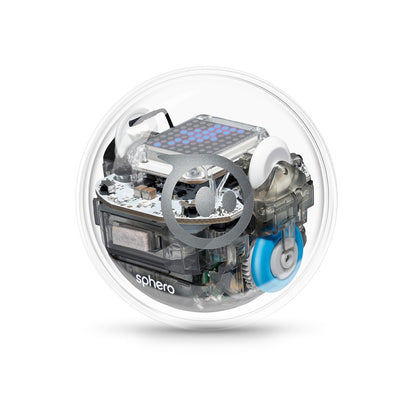 Sphero Bolt – Coding Robot Ball – Beginner to Advanced Programming – Ages 8+ – Learn to Code with Draw, Blocks, Javascript, or Python – Programmable Sensors – LED Matrix – Durable & Waterproof Design