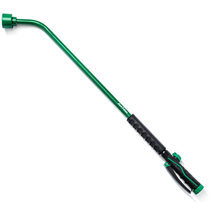 Rain Bird TRNZLWAND36 36" Watering Wand Garden Hose Nozzle, Front Trigger, Carbon Fiber Texture, Shower Spray Pattern
