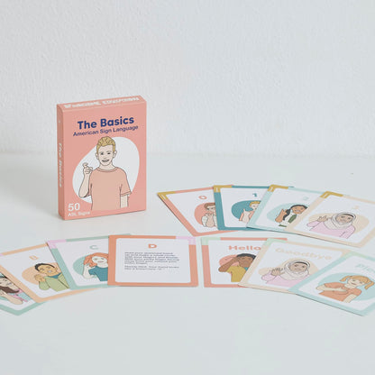 ASL Flash Cards - 200 American Sign Language Flash Cards for Beginners, Kids, Teens and Adults