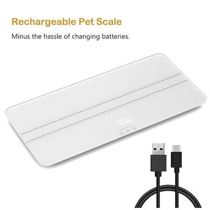 Dog Scale for Medium Dogs & Large cat, Digital pet Scale,Maximum Weight：220Lbs，Accurate：0.2Lbs,Size：27x13inches.
