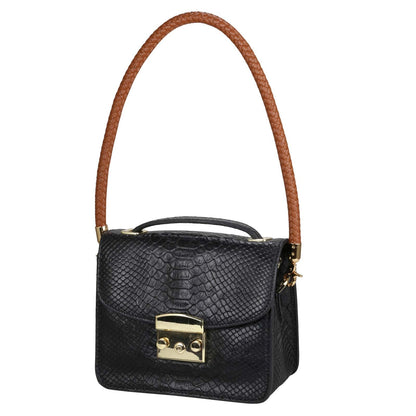 ALLZEDREAM Leather Shoulder Bag Straps Replacement Purse Handbag Braided Handle (Brown,11.8in)