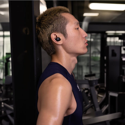 Sennheiser Momentum Sport - Earbuds with Sport Sound Tuning and Adaptive ANC, Secure Fit, 24-Hour Battery Life, Fitness Tracker for Body, Black