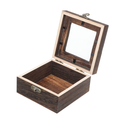 Box Box Glass Jewelry Display Case Clear Display Box Glass Terrariums for Plants Collection Box Shadow Box Frame Jewelry Containers Shadowbox Frame Collection Box