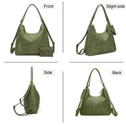 Women Hobo Bag Faux Leather Tote Handbags Clutch Purses Fashion Crossbody Bag Shoulder Bags