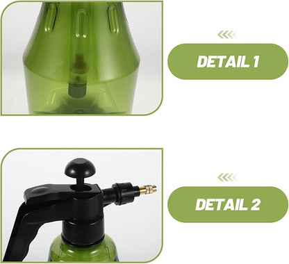Mikikit Handheld Bird Sprayer Bottle with Adjustable Nozzle, 1.5l Ultrafine Avian Pump Mister for Indoor Parrot Bathing, Suitable for Macaws, Cockatiels, and Parrots