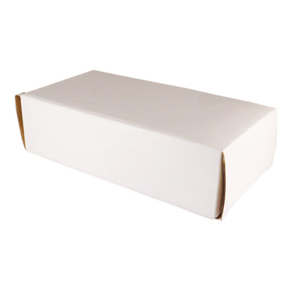 Cuff-Daddy Leather Travel Cufflinks and Rings Storage Box Case for 8 Pairs - Cufflinks Holder Display Jewelry Case - 6 1/4" x 1" x 3" - Storage Cuff Links Jewelry Box with White Outerbox