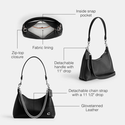Coach Glovetanned Leather Juliet Shoulder Bag 25