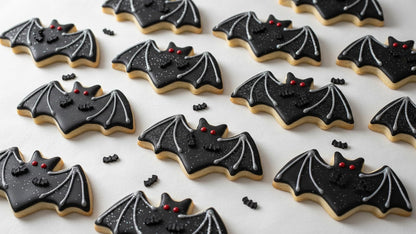 NCS Bat Shaped Edible Sprinkles – Black Cupcake, Cake & Cookie Decorations, 7 oz