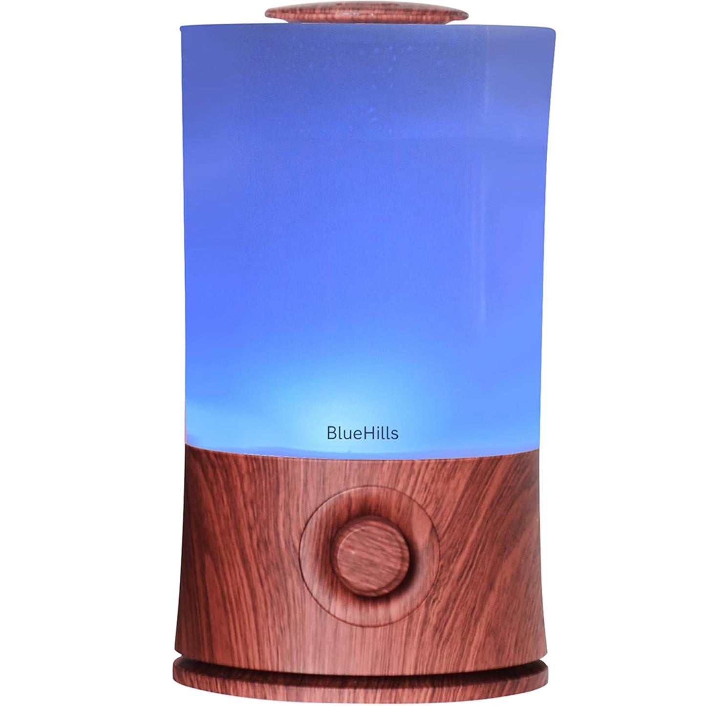 BlueHills Premium 2000 ML XL Large Essential Oil Diffuser Aromatherapy Humidifier for Large Room Home 40 Hour Run Huge Coverage Area 2 Liter Extra Large Capacity Huge Diffuser Wood Grain E005