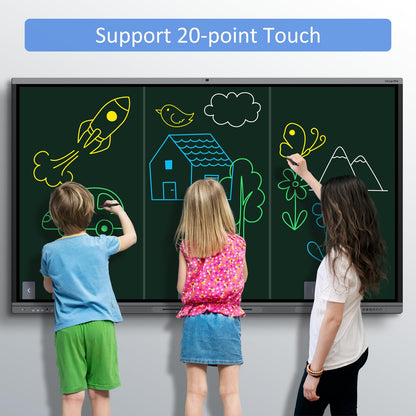 Shiarffe X5 Smart Board 65 Inch 4K Interactive Whiteboard