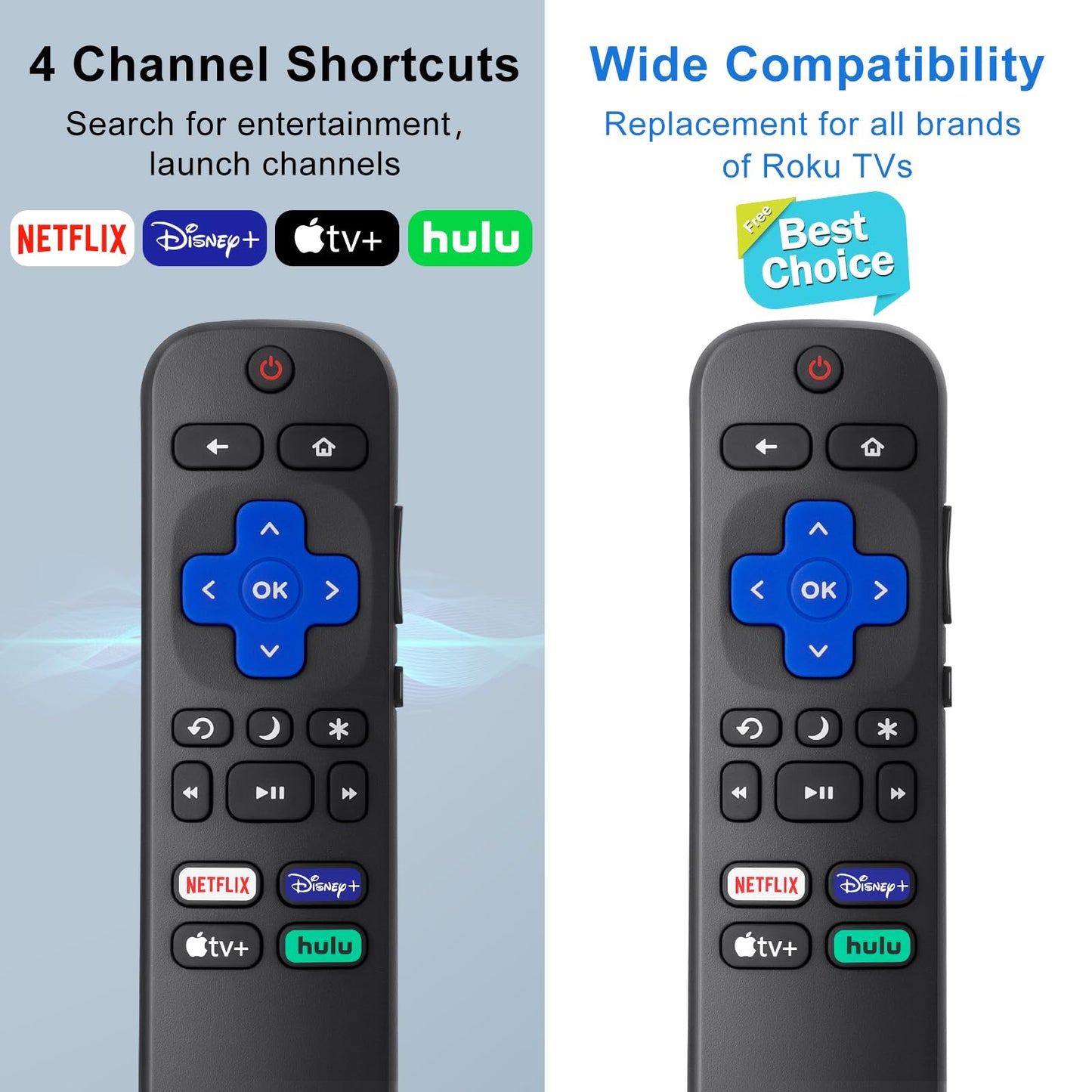 Voice Magic Remote for LG-Smart-TV-Remote Control Replacement, AKB75855501 AN-MR20GA MR19BA MR18BA MR650A with Voice Recognition and Pointer Function