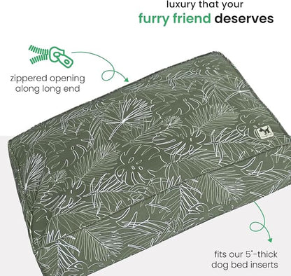 Molly Mutt Panama Dog Bed Duvet Cover, 100% Cotton Canvas Cover for Dog, Puppy, or Cat Bed, Durable, Washable, and Free of Harmful Chemicals, Huge, 36"x45"x5"