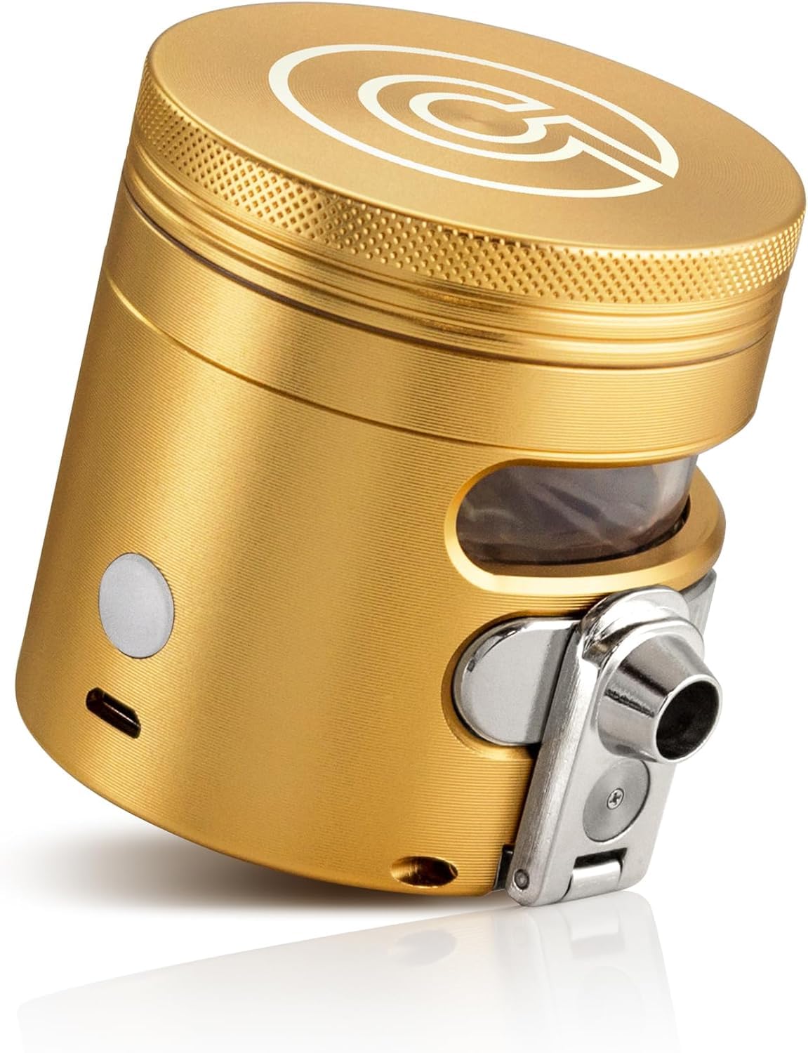 MANUAL Grinder AUTOMATIC Dispenser Large 2.5" Aluminum Alloy, for HOME & KITCHEN ONLY (Midnight)…